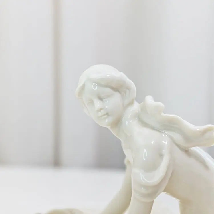 Afralia™ Ceramic Goddess Candle Holder - High Temperature Ornament