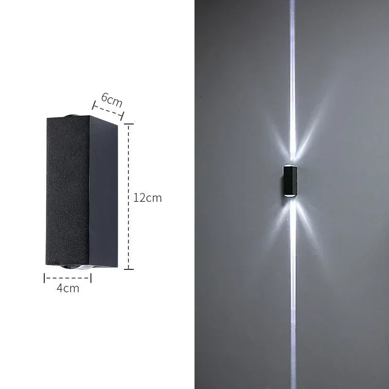 Afralia™ Outdoor Porch Wall Lamp Garden Fixtures Balcony Light