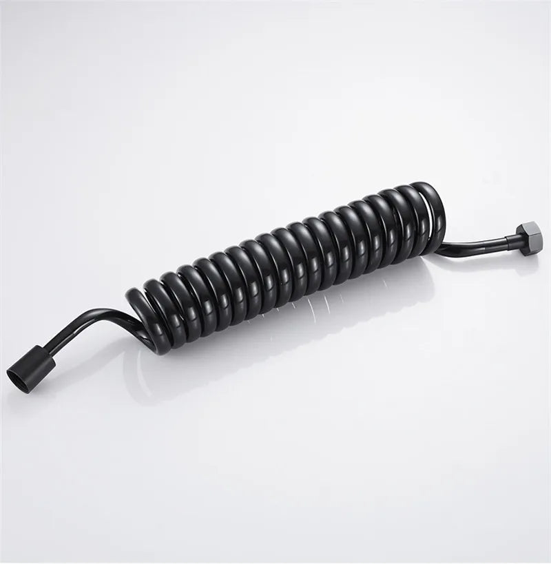 Afralia™ Flexible Spring Shower Hose for Bidet Sprayer Gun, 150cm / 200cm.