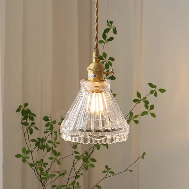 Afralia™ Nordic LED Glass Pendant Light for Modern Interior Decor