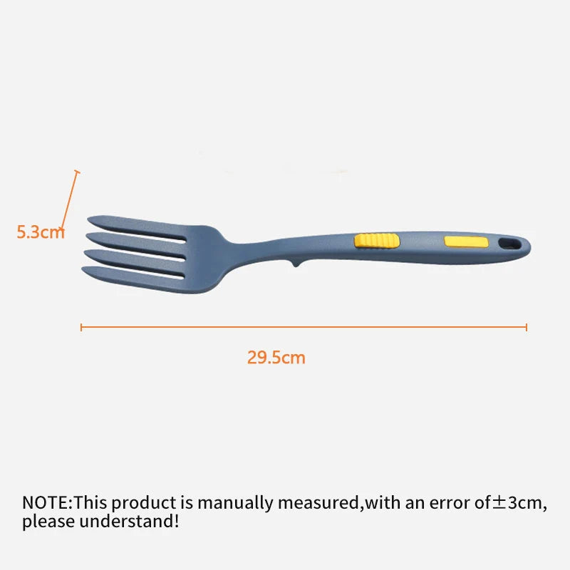 Afralia™ Silicone Fork Set: Multifunctional Kitchen Utensils for Cooking, Serving, Whisking & More