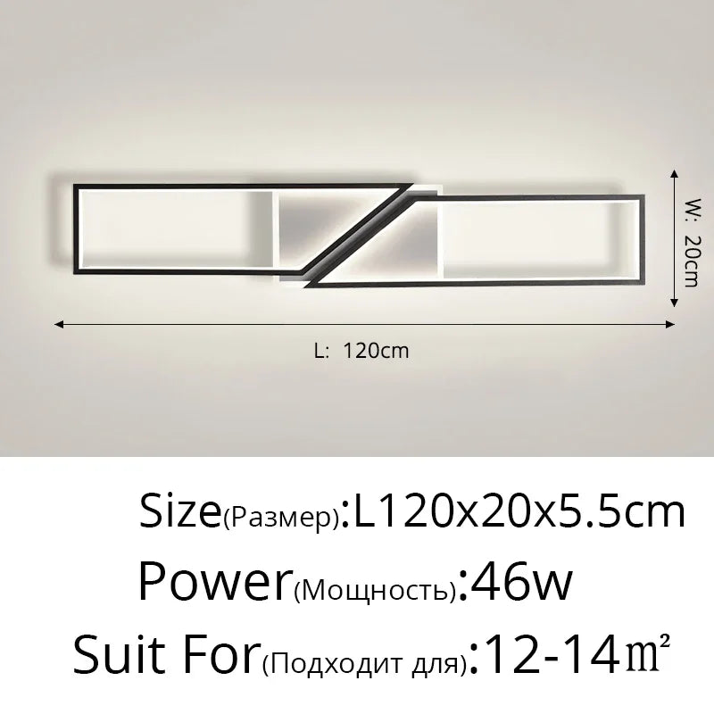 Afralia™ LED Ceiling Light: Modern Fixture for Living Room, Kitchen & Hallway Lighting