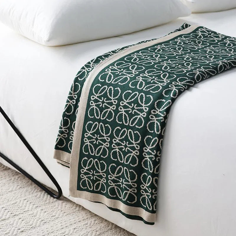 Afralia™ Summer Knit Blanket: Cozy Sofa Cover for Home, Hotel & Office