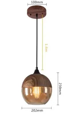 Afralia™ Glass Pendant Lights for Bedroom Dinning Living Room Lighting Fixtures