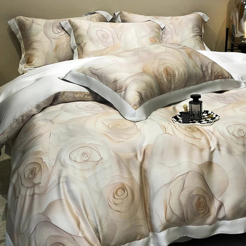 Afralia™ Silky Lyocell Plant Fibers Bedding Set