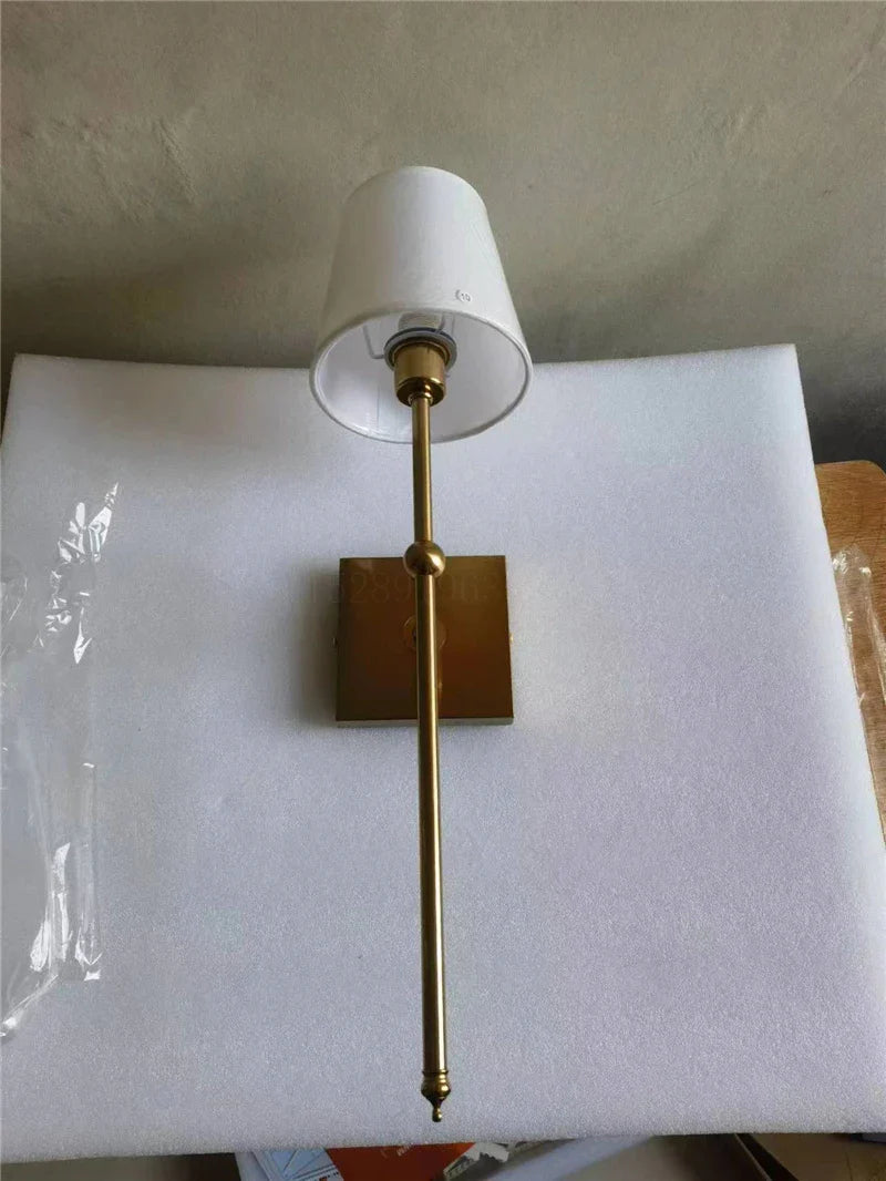 Afralia™ Nordic Minimalist Metal Wall Sconce for Hotel and Home Decor