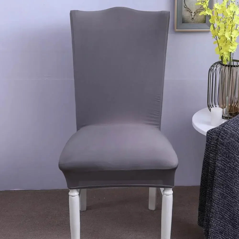 Afralia™ Spandex Stretch Solid Chair Cover Slipcover - Multifunctional Sofa Seat Case