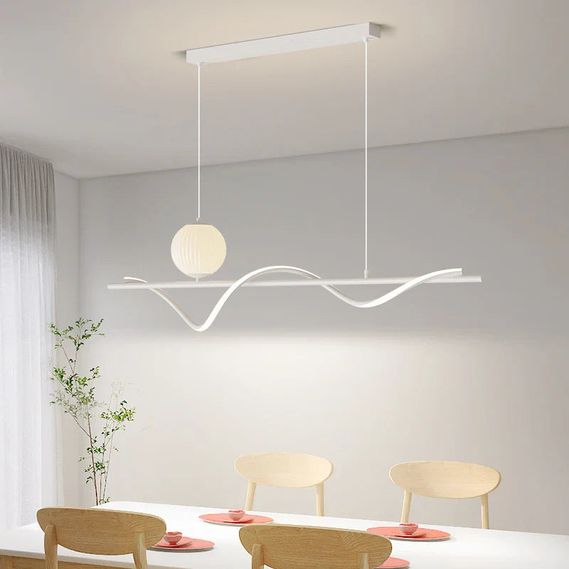 Afralia™ LED Chandelier: Modern Indoor Lighting for Living Room, Kitchen, Staircase