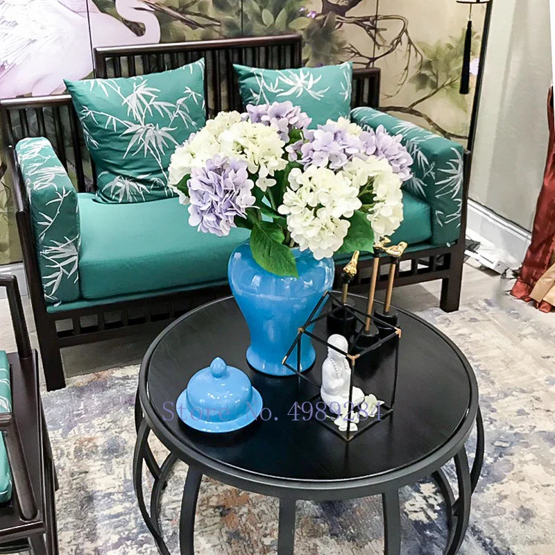 Afralia™ Chinese Retro Handcrafted General Jar Vase for Home Decor & Storage