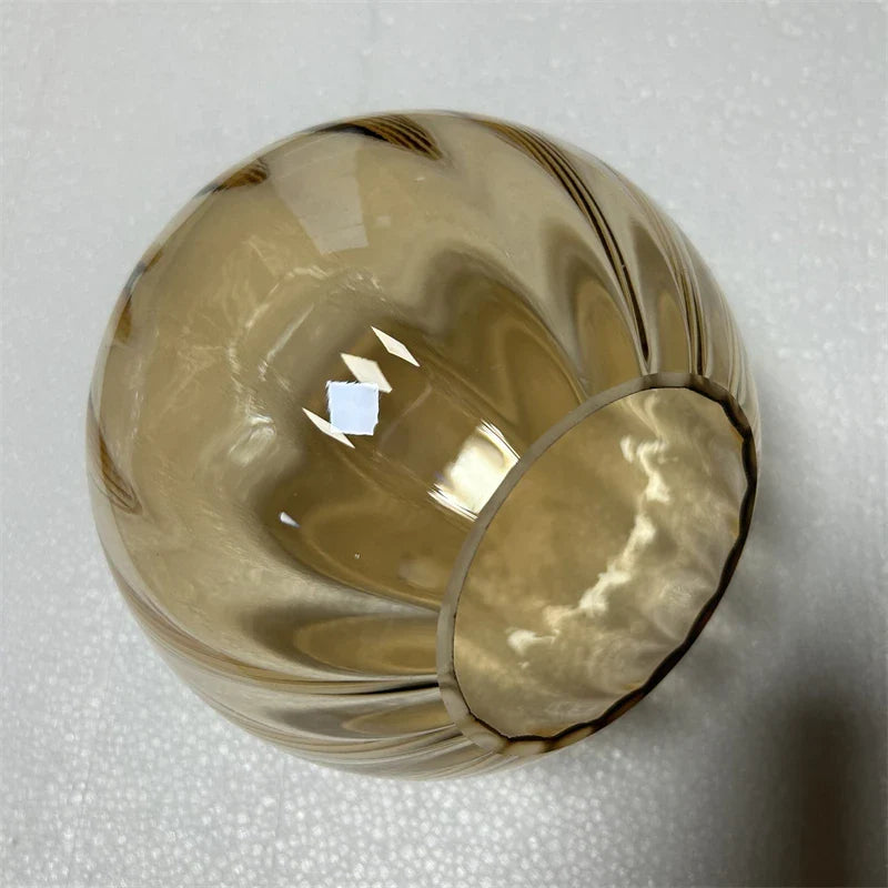 Afralia™ Stained Glass Ball Pendant Lamp for Elegant Wall Décor