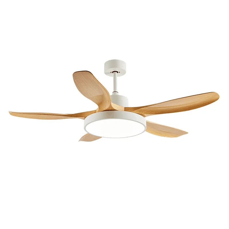 Afralia™ 52" DC Ceiling Fan Light Remote Control LED Living Bedroom 220V 110V