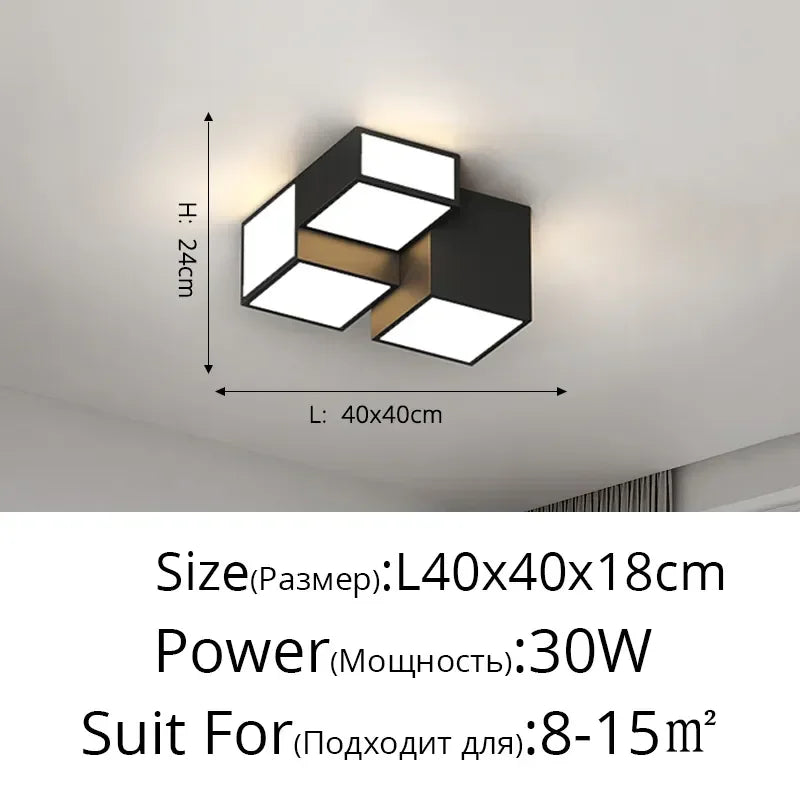 Afralia™ LED Chandelier Light Remote Dimming Pendant Minimalist Indoor Lighting