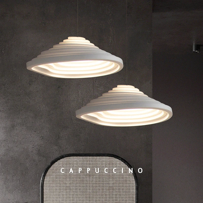 Afralia™ Nordic Wabi Sabi Pendant Lights: Minimalist Chandelier for Home Decor & Lighting Fixtures