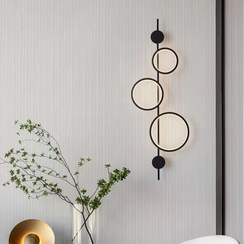 Afralia™ Modern Luxury Wall Lamp for Staircase Living Room, Hotel Corridor, Bedroom