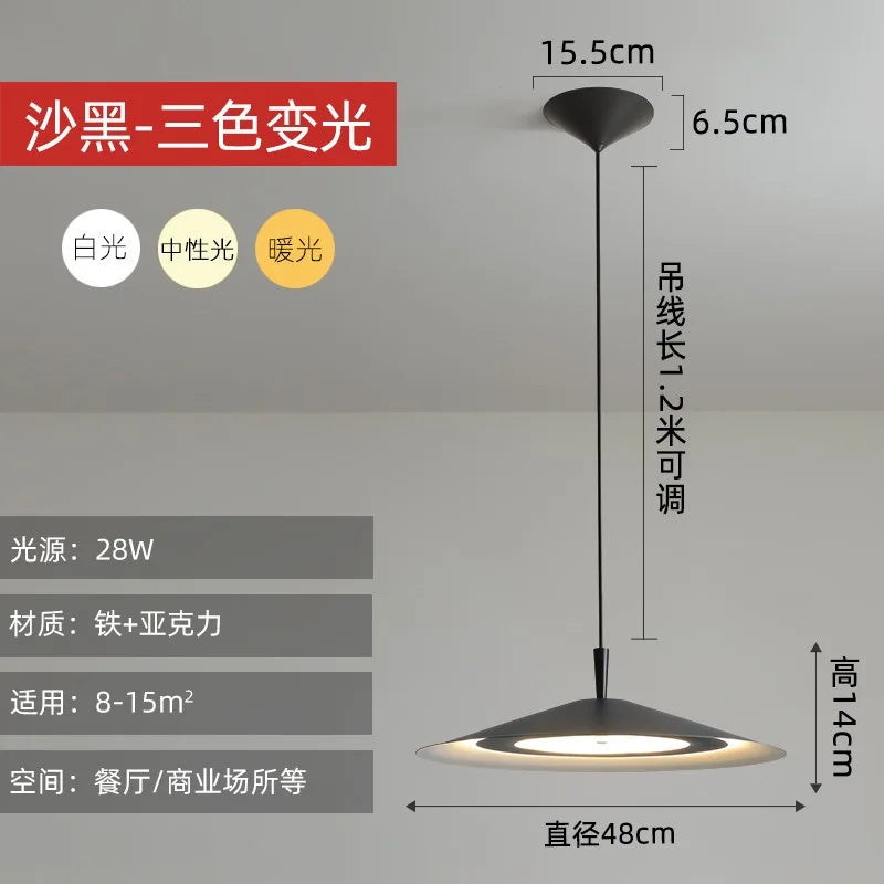 Afralia™ Modern LED Ceiling Chandelier Lights Minimalist Designer Indoor Lighting