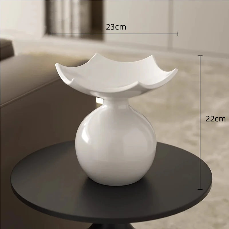 Afralia™ Geometric Resin Storage Tray: Desktop Organizer, Fruit Plate & Room Decor Accessory