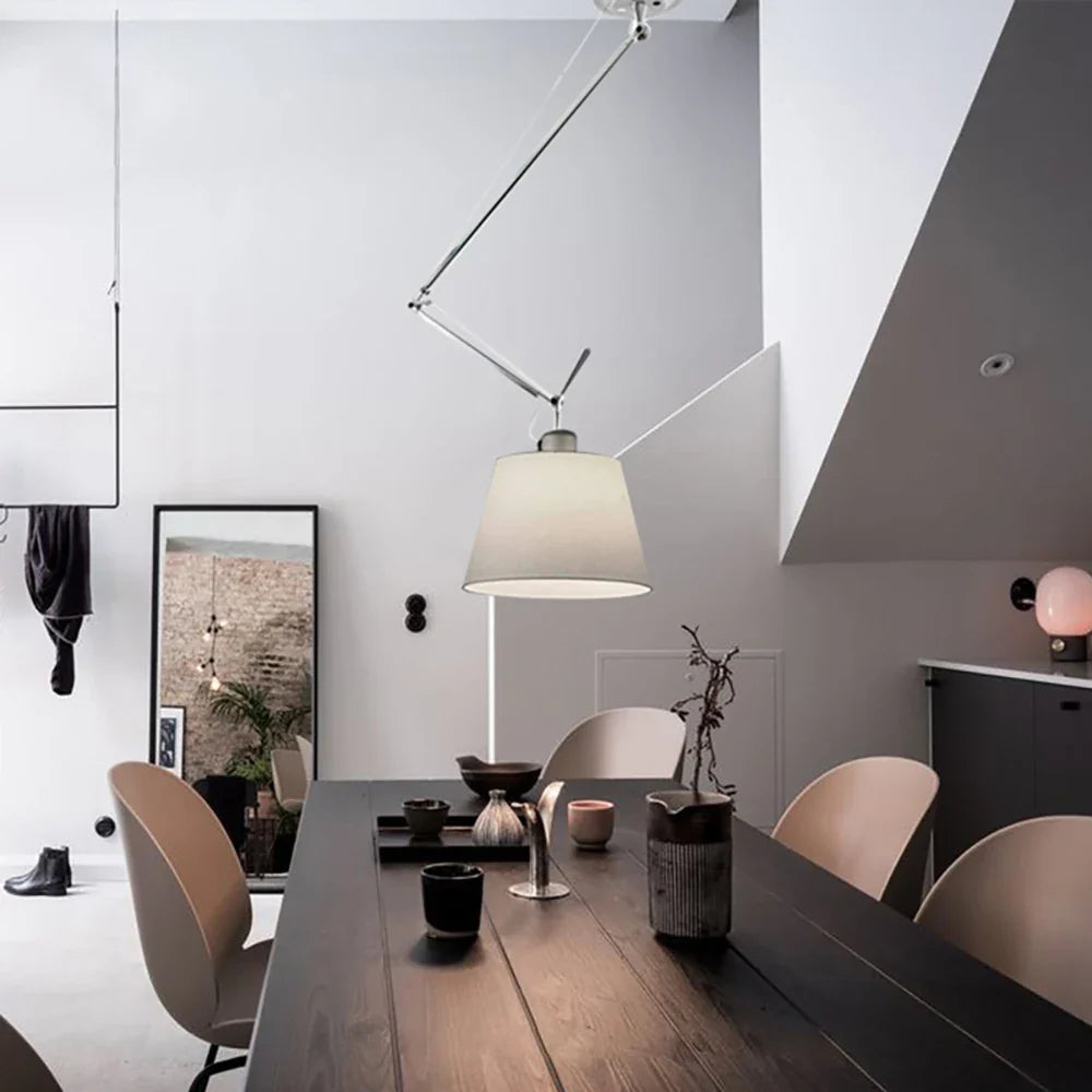 Afralia™ Modern Adjustable Pendant Light Dimmable Ceiling Lamp