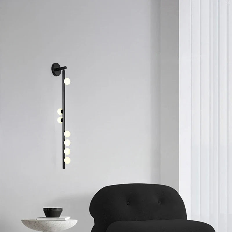 Afralia™ Glass Wall Lamp | Minimalist Design for Hotel Villa Living Room & Bedroom