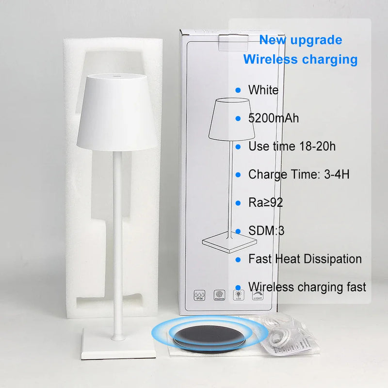 Afralia™ 2023 Plodina USB Rechargeable Acrylic Table Lamp