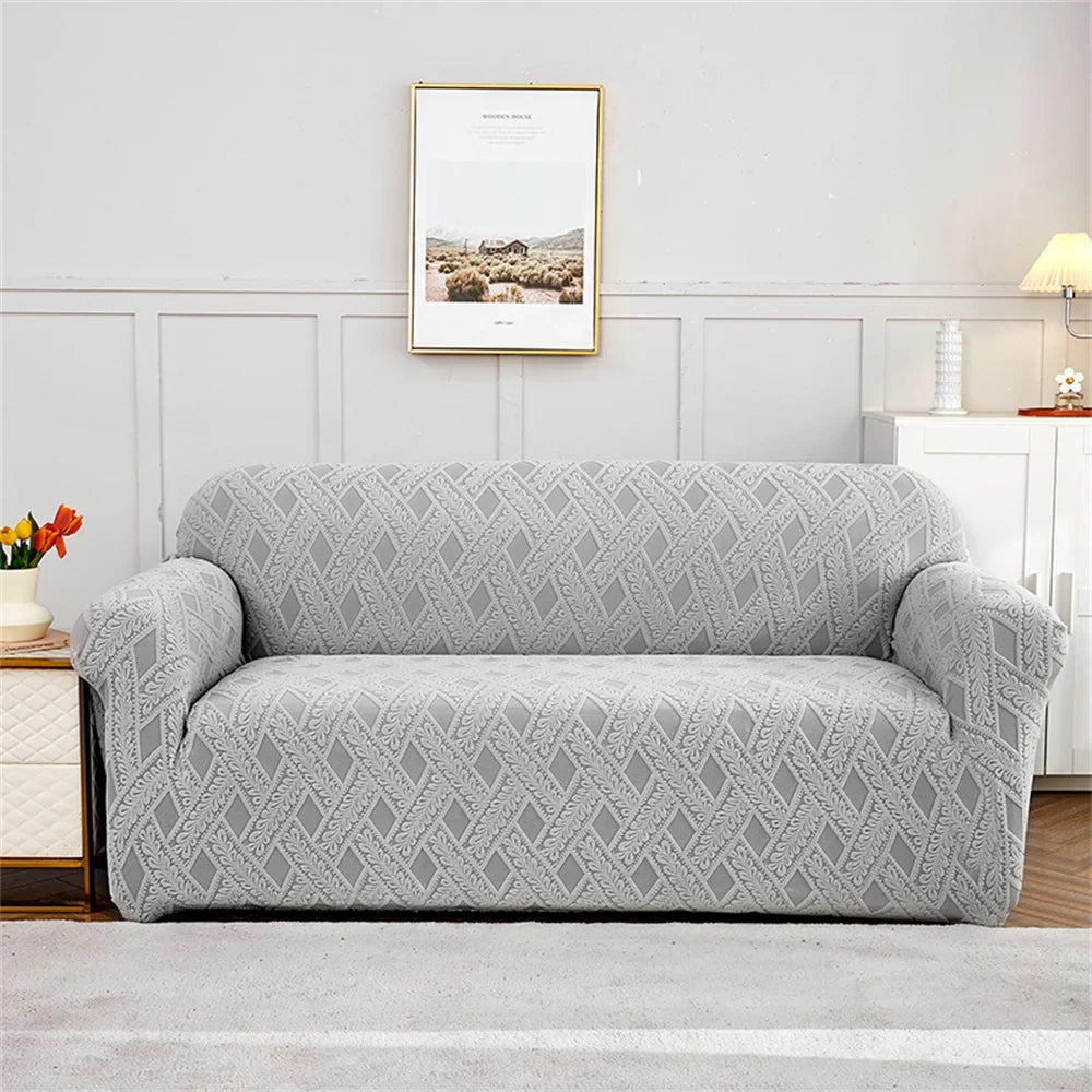 Afralia™ Thick Velvet Sofa Cover: 1/2/3/4 Seats Stretch Slipcover Protector