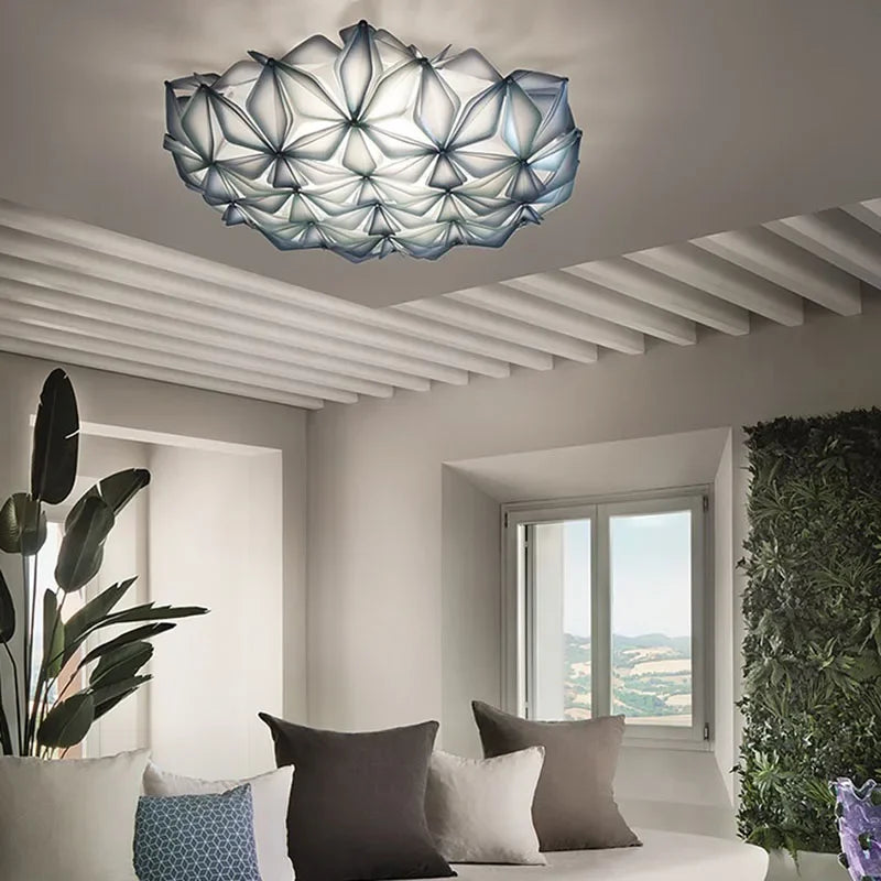 Afralia™ Geometric Italian Design Ceiling Light for Romantic Dining Room & Living Room