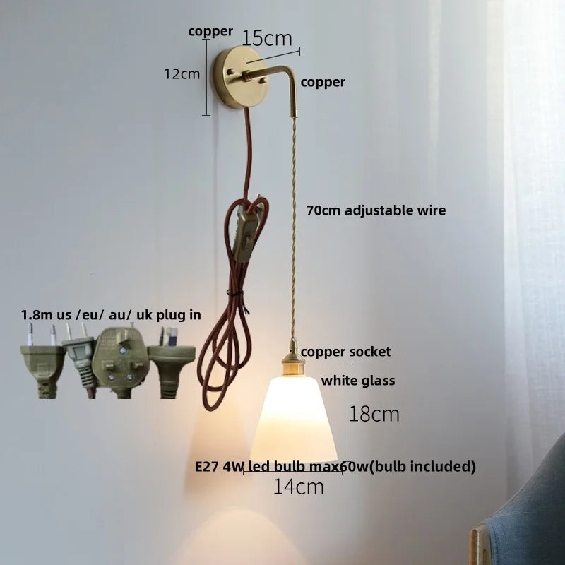 Afralia™ Moon ABS LED Wall Light Fixture, Adjustable Nordic Modern Bedside Lamp