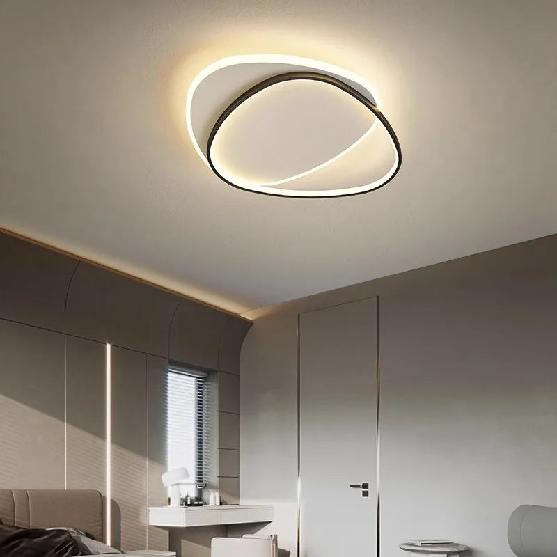 Afralia™ LED Ceiling Lights: Modern Round Lamps for Bedroom, Living Room, Study - Indoor Lighting Fixtures