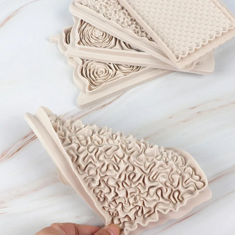 Afralia™ Rose Flower Cake Mold | DIY Chocolate Fondant Mould for Cake Decoration