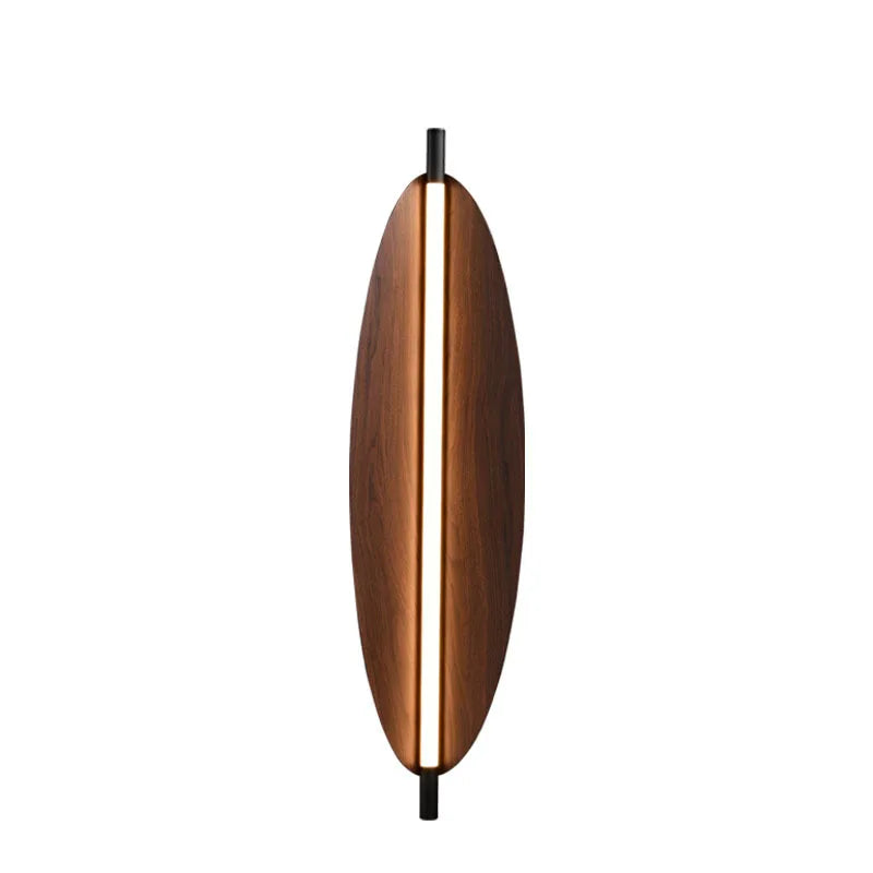 Afralia™ Wood Grain LED Wall Lamp: Minimalist Wabi Sabi Style Nordic Fixtures