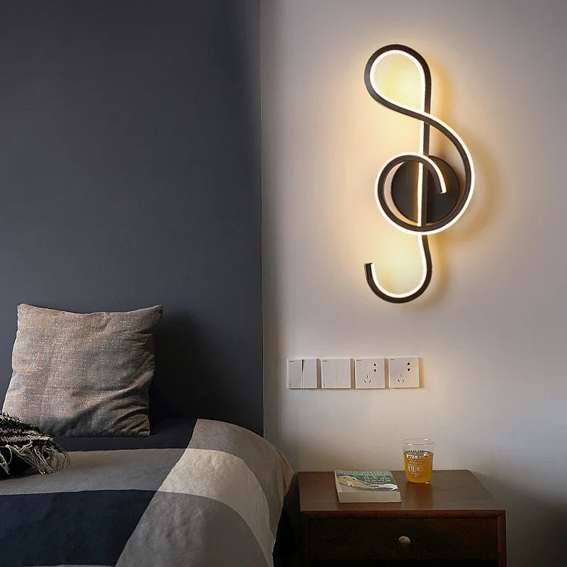 Afralia™ LED Modern Wall Lamp for Bedroom, Living Room, Corridor, Hotel Lighting