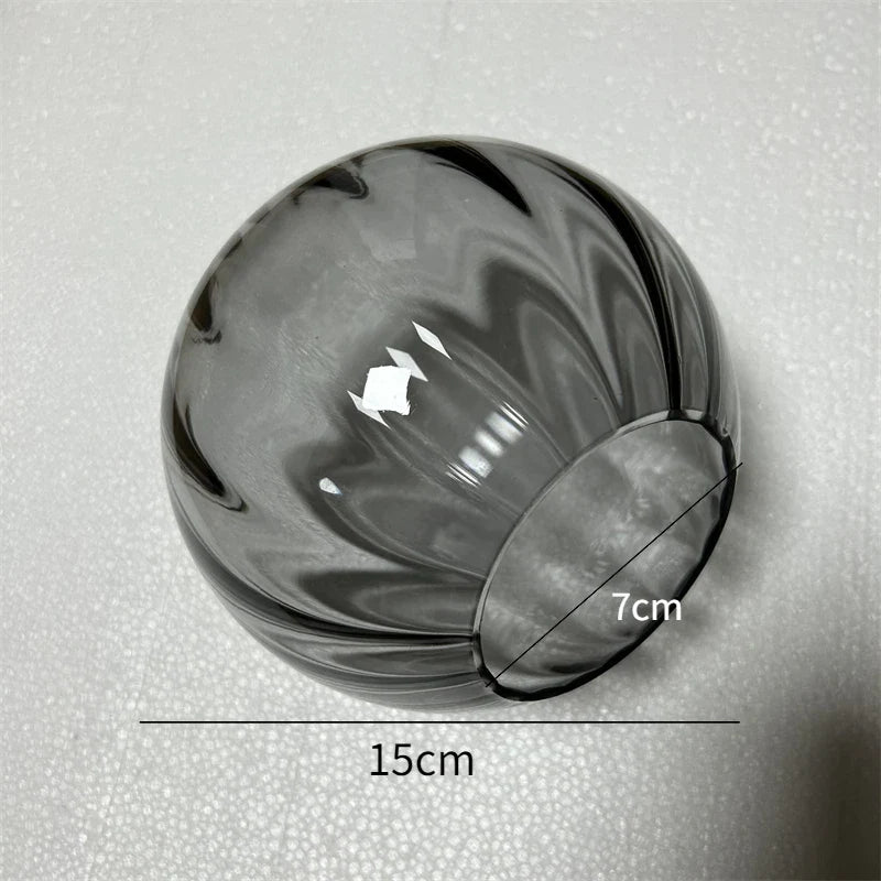 Afralia™ Stained Glass Ball Pendant Lamp for Elegant Wall Décor