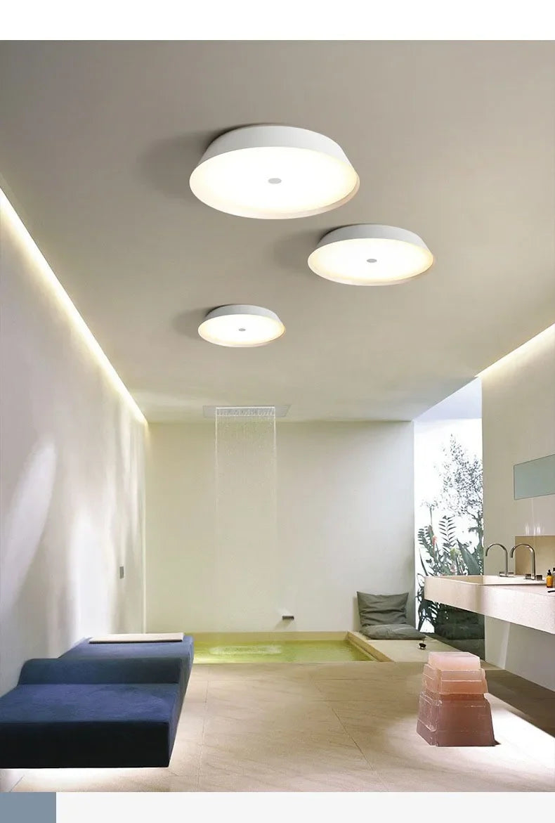 Afralia™ Wood Grain Ceiling Pendant Light for Home LED Decor - Designer Fixture