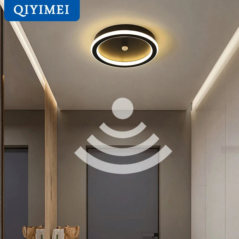 Afralia™ LED Chandelier Lights with PIR Motion Sensor for Indoor Lighting