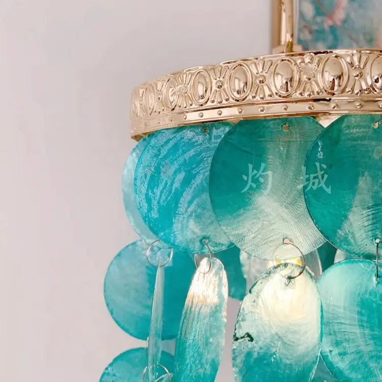 Afralia™ Shell Pendant Light for Hallway Living Room Bedroom Ambient Lighting