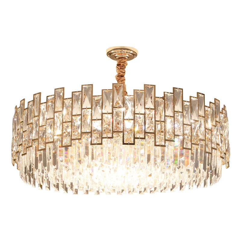 Afralia™ Crystal Chandelier: Postmodern Light Luxury for Living Room, Bedroom, Kitchen.