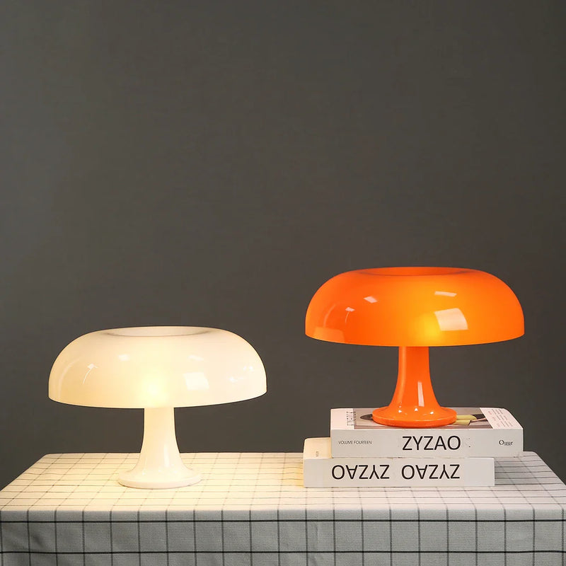 Afralia™ Modern Mushroom Table Lamp for Hotel Bedroom Living Room Decor