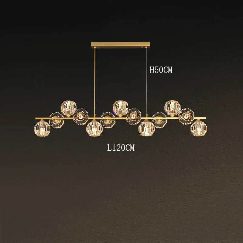 Afralia™ Nordic Dining Room Pendant Ceiling Chandelier for Indoor Living Room Lighting