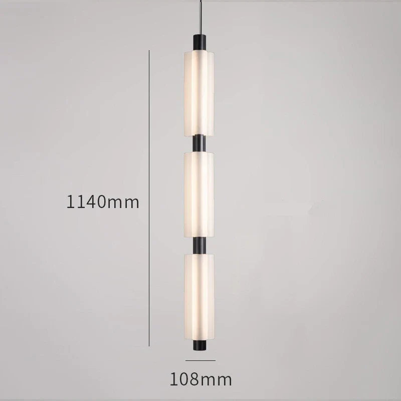 Afralia™ Acrylic Minimalist Pendant Lights | Contemporary LED Bedside Lamp for Restaurant and Industrial Decor