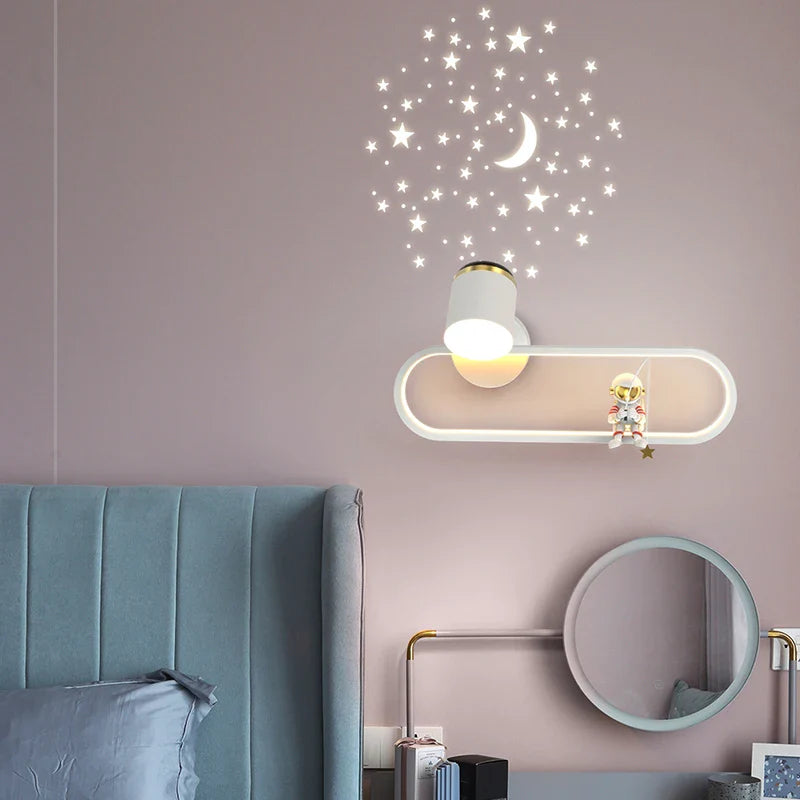 Afralia™ Starry Sky Wall Lamp for Modern Decor Bedroom and Living Room