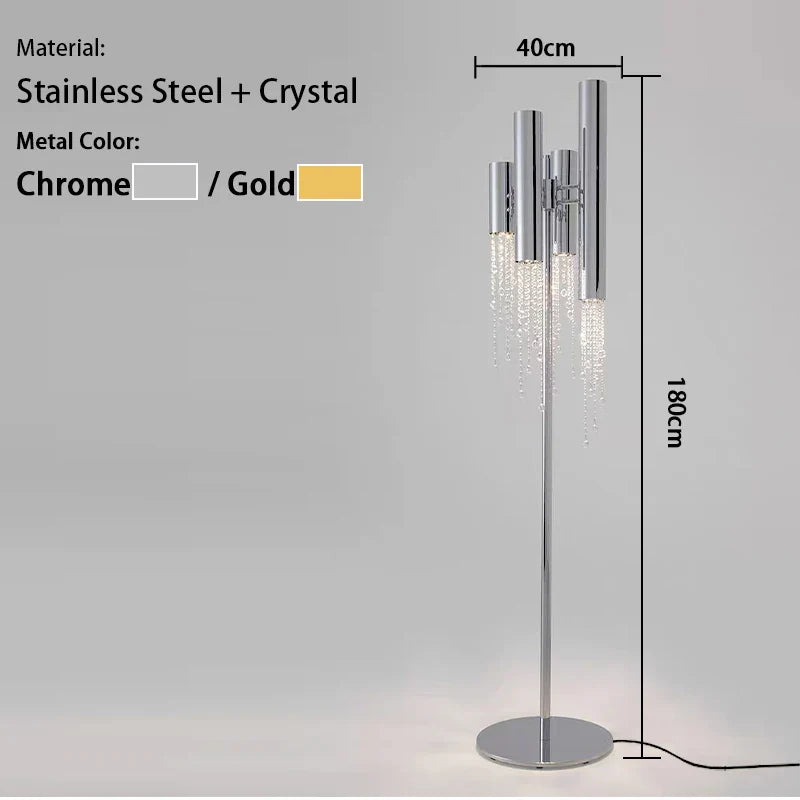 Afralia™ Designer Crystals Pendant LED Chandelier for Home Dining Room Lighting Fixture