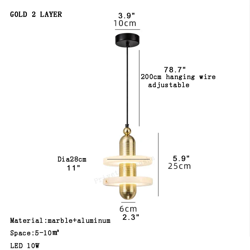 Afralia™ Marble Ball Pendant: Modern, Dimmable LED for Dining Table & Kitchen Island