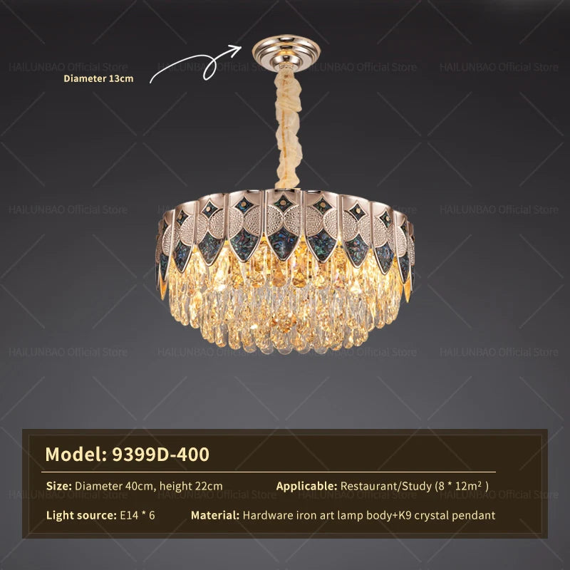 Afralia™ Crystal Chandelier: Modern Luxury for Living Room, Bedroom, Dining Room