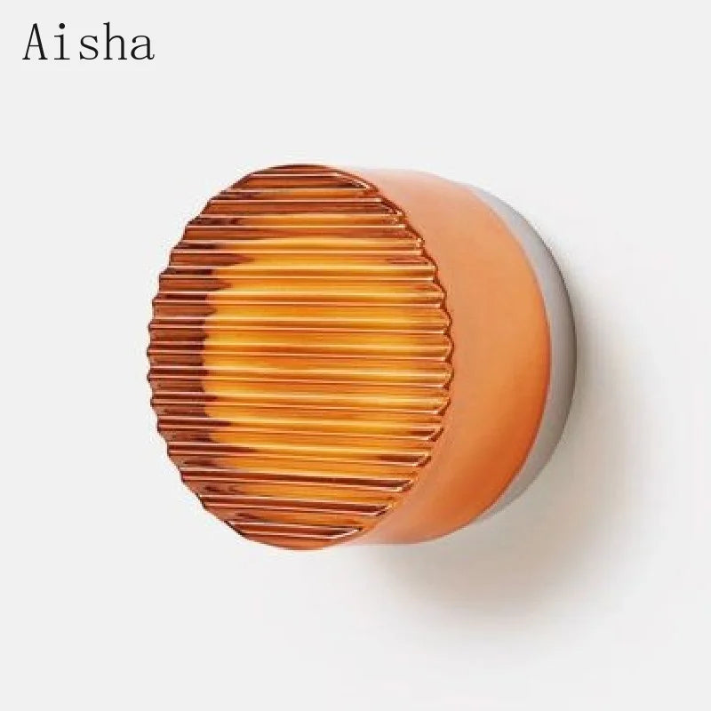 Afralia™ Acrylic Sconce LED Wall Lamp for Luxury Living Room & Bathroom