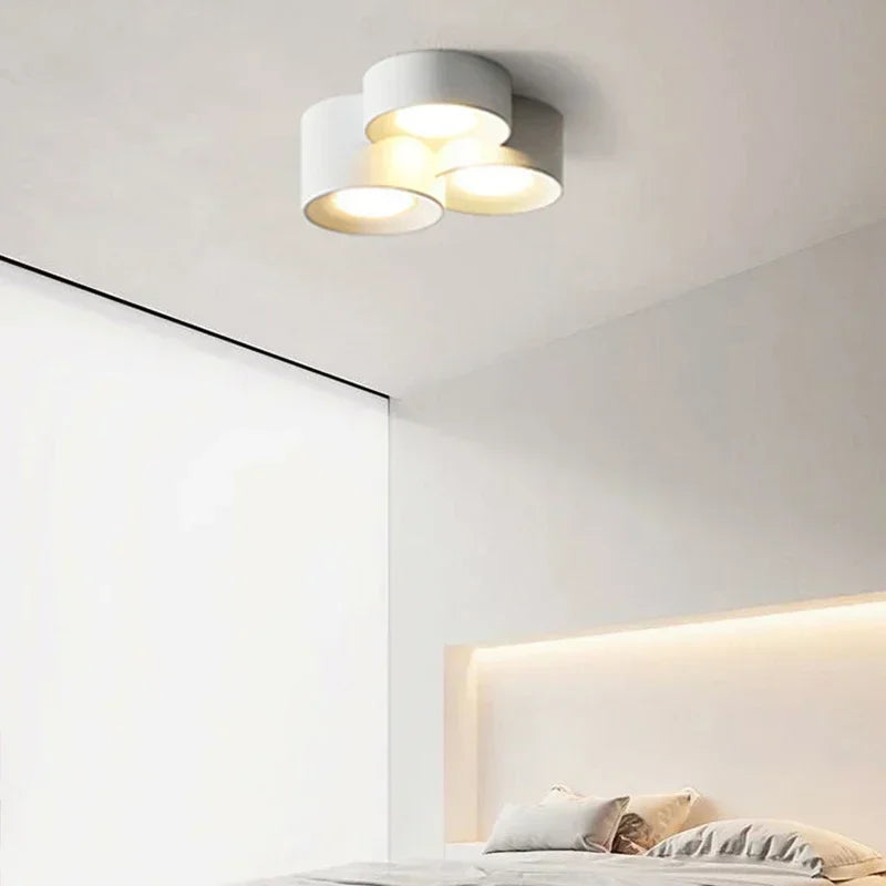 Afralia™ Modern LED Ceiling Lamp - Minimalist Cylinder Spotlight