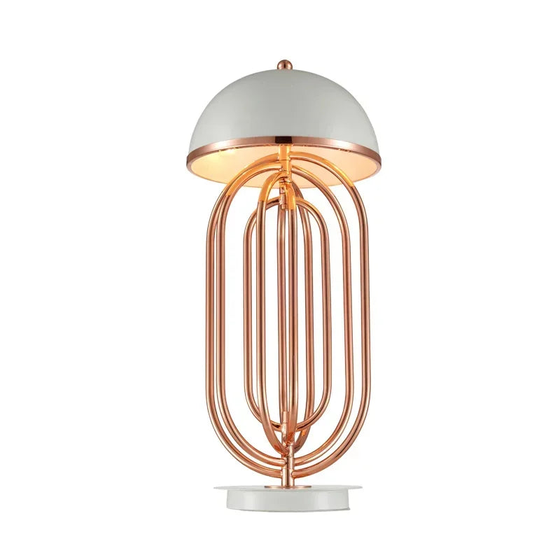 Afralia™ Black Led Bedside Table Lamp, Nordic Design for Bedroom, Study, and Cafe