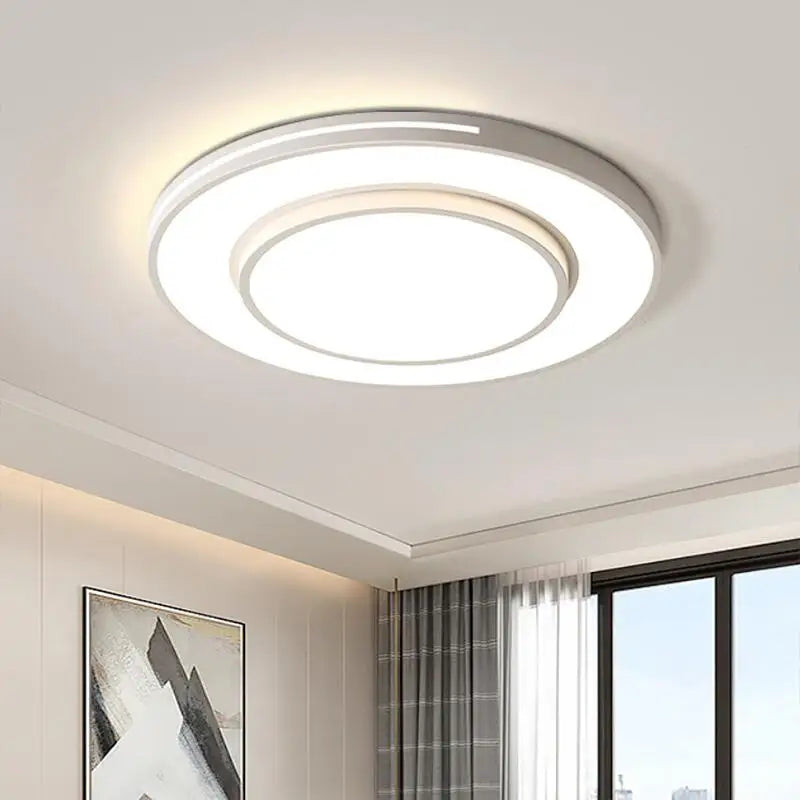 Afralia™ Modern LED Ceiling Chandelier for Dining Room & Living Room