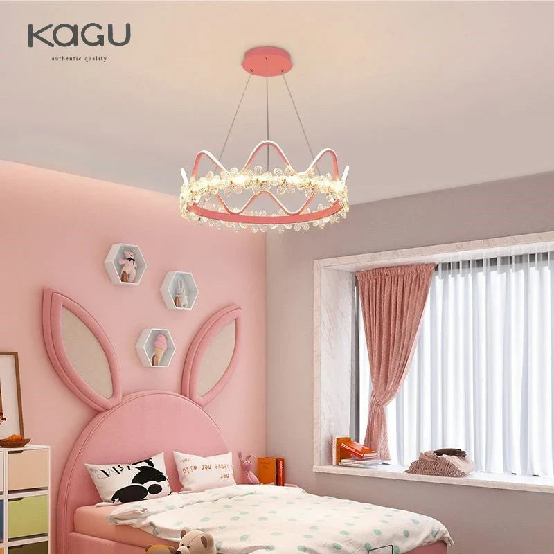 Afralia™ Crystal Flower Ring Chandelier for Modern Living and Bedroom