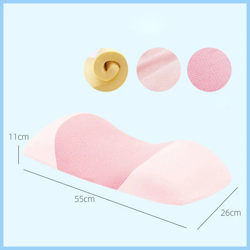 Afralia™ Lumbar Support Memory Foam Pillow for Back Muscle Relaxation