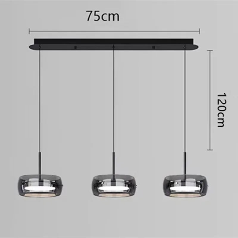 Afralia™ Nordic Minimalist Ceiling Chandelier for Home Decor Lighting Fixture