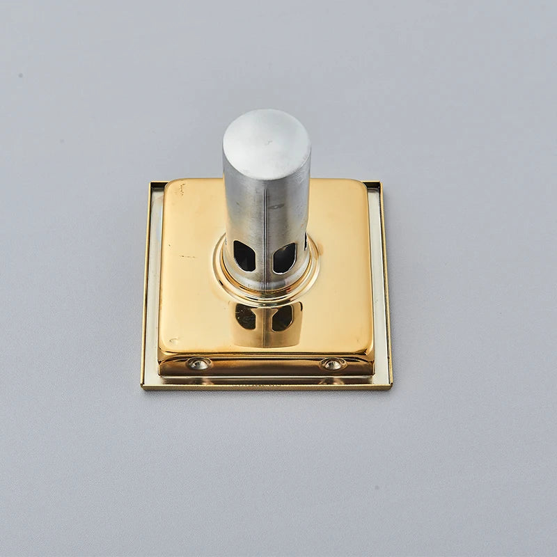 Afralia™ Stainless Steel Shower Floor Drain with Large Flow Deodorant Grate